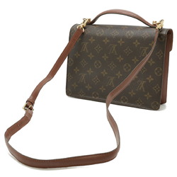 LOUIS VUITTON Louis Vuitton Monogram Montsouris 26 Second Bag Clutch Handbag Shoulder M51187