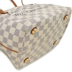 LOUIS VUITTON Damier Azur Cabas PM Tote Bag Shoulder N41376