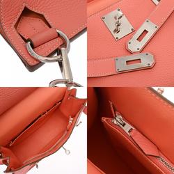 HERMES Hermes Gypsiere 28 Crevette Palladium hardware - □Q stamp (around 2013) Women's Taurillon Clemence shoulder bag