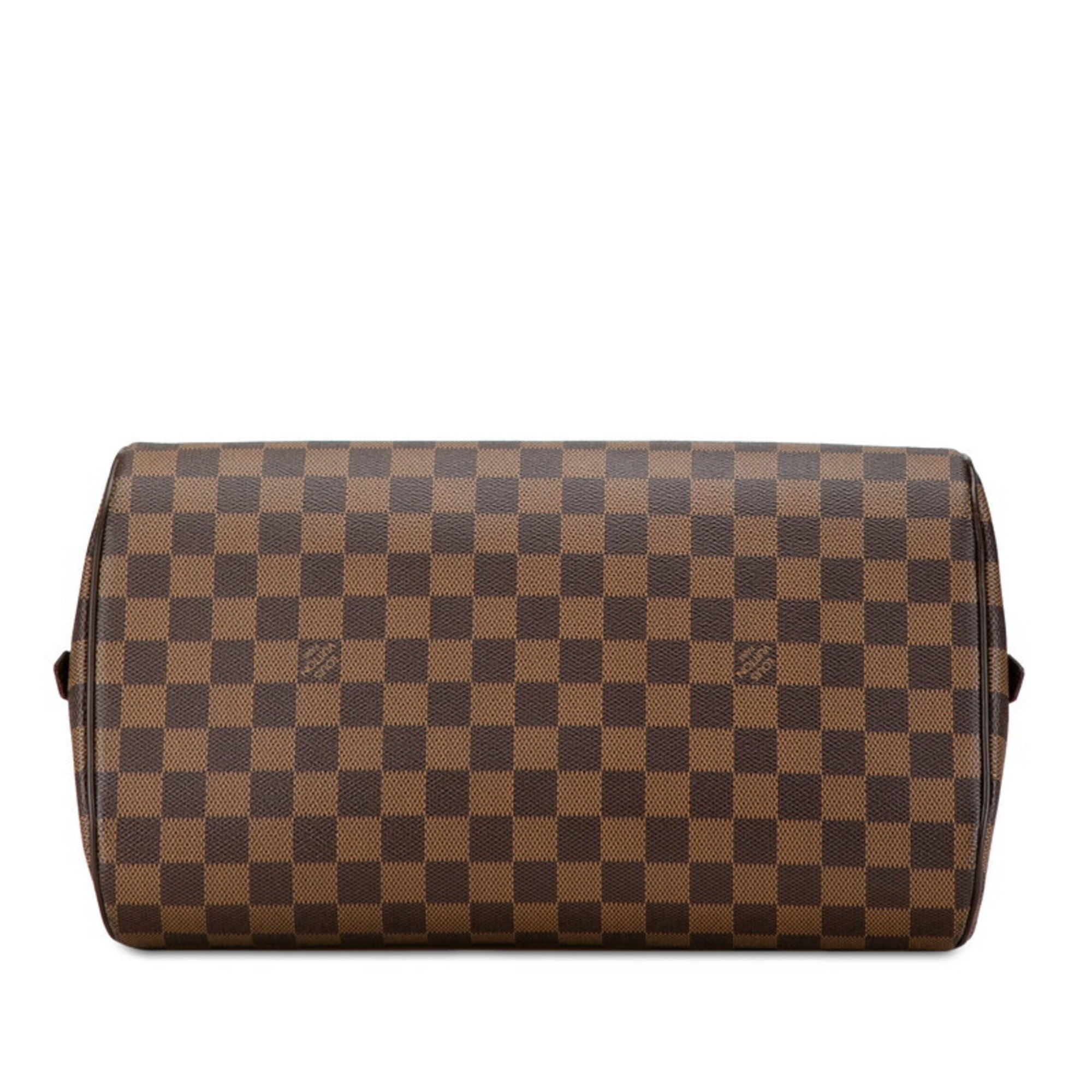 Louis Vuitton Damier Rivera MM Handbag Boston Bag N41434 Ebene Brown PVC Leather Women's LOUIS VUITTON