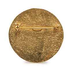 Chanel Large Coco Mark Brooch Gold Plated Women's CHANEL