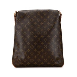 Louis Vuitton Monogram Musette Shoulder Bag M51256 Brown PVC Leather Women's LOUIS VUITTON