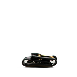 Salvatore Ferragamo Vara Ribbon Key Case 223056 Black Leather Women's