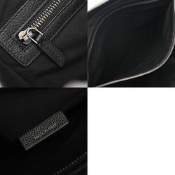 BVLGARI Fragment collaboration black men's leather tote bag