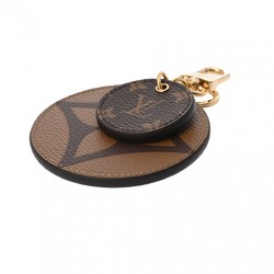 LOUIS VUITTON Louis Vuitton Monogram Giant Illustre Bag Charm Brown M69317 Unisex Canvas Keychain