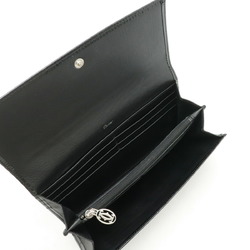 Cartier Happy Birthday Bi-fold Long Wallet Enamel Patent Leather Black L3001240