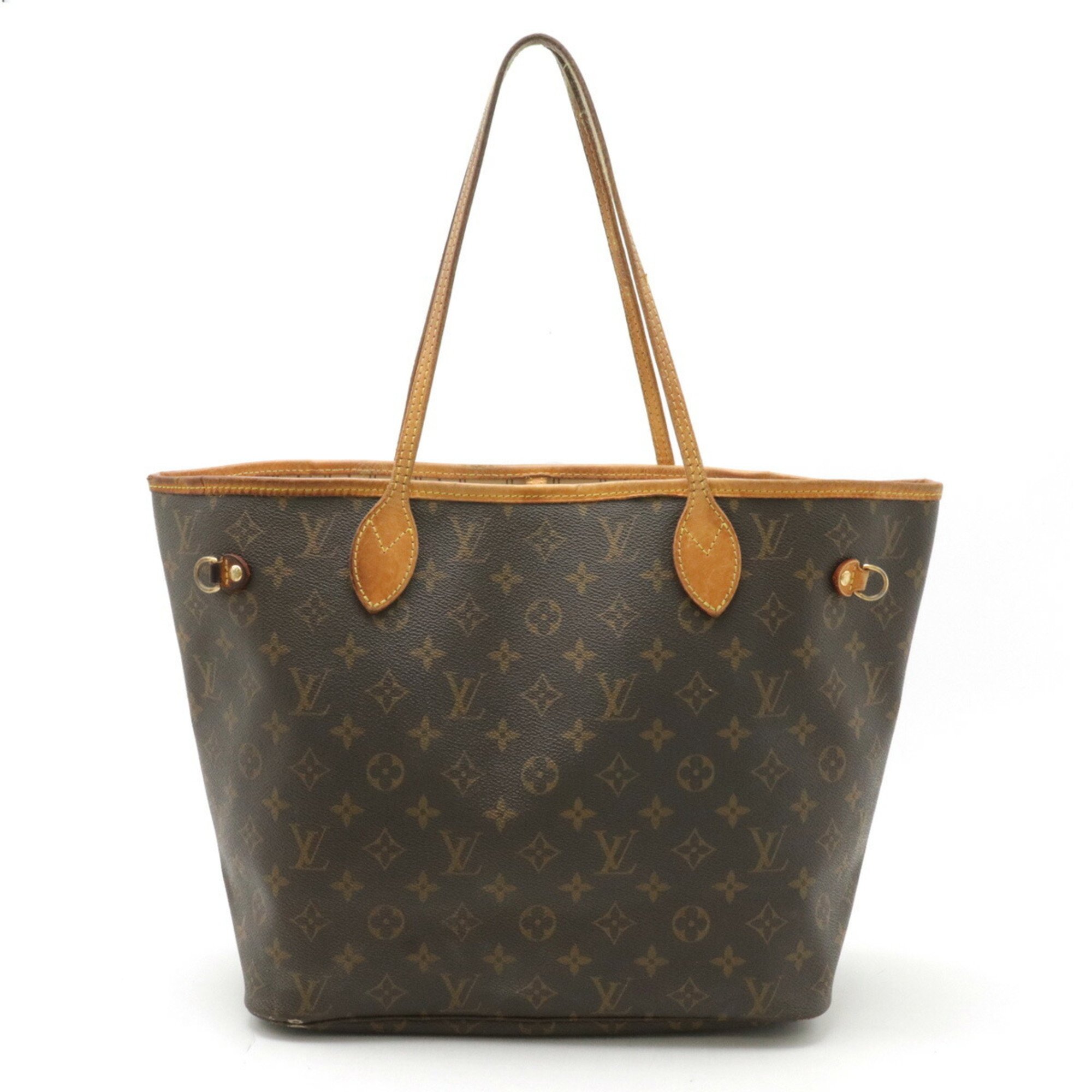 LOUIS VUITTON Louis Vuitton Monogram Neverfull MM Tote Bag Shoulder M40156