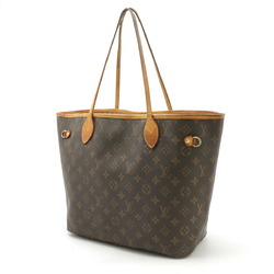 LOUIS VUITTON Louis Vuitton Monogram Neverfull MM Tote Bag Shoulder M40156