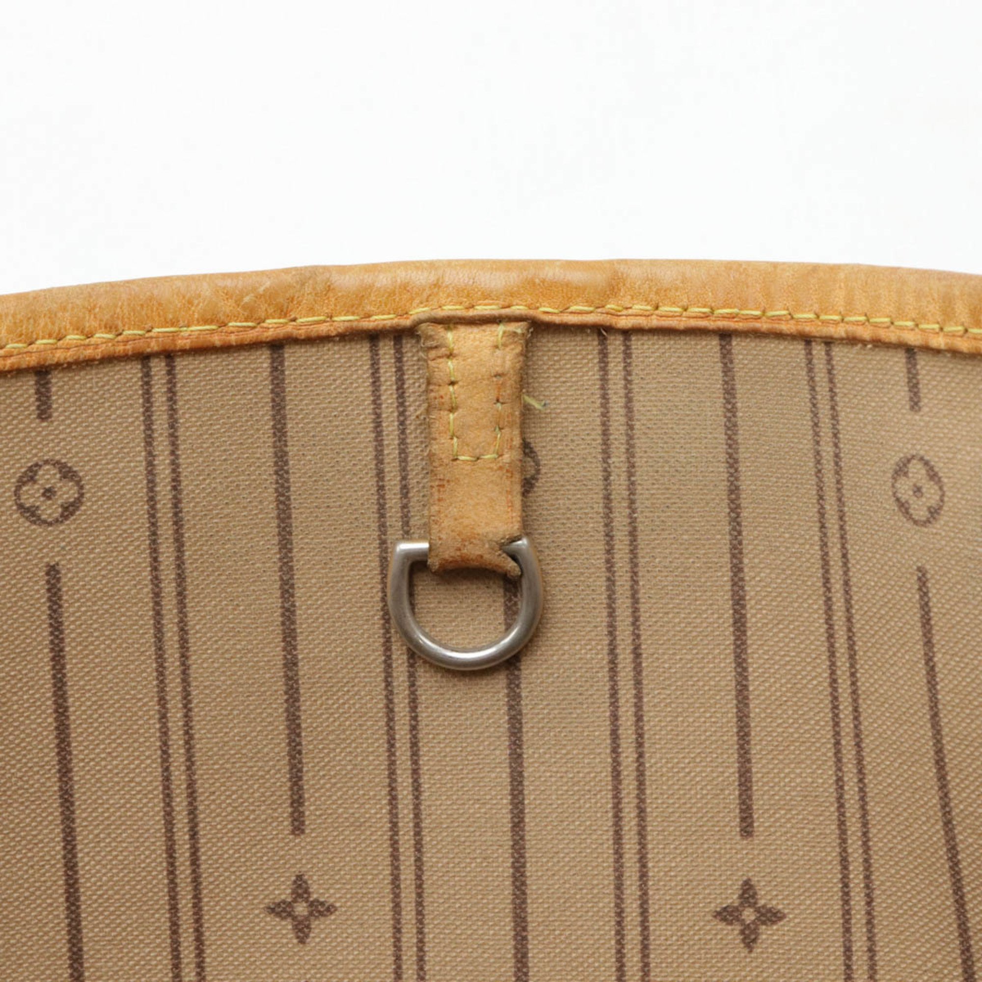 LOUIS VUITTON Louis Vuitton Monogram Neverfull MM Tote Bag Shoulder M40156