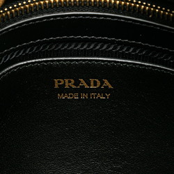 Prada Esplanade Handbag Shoulder Bag 2WAY Red Black Leather Women's PRADA