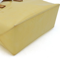 LOUIS VUITTON Louis Vuitton Monogram Vernis Reed PM Handbag Tote Bag Pearl Cream Yellow M91336