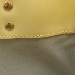 LOUIS VUITTON Louis Vuitton Monogram Vernis Reed PM Handbag Tote Bag Pearl Cream Yellow M91336