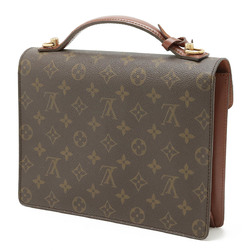 LOUIS VUITTON Louis Vuitton Monogram Montsouris 26 Second Bag Clutch Handbag M51187