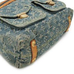 LOUIS VUITTON Louis Vuitton Monogram Denim Baggy GM Shoulder Bag Blue M95048