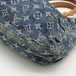 LOUIS VUITTON Louis Vuitton Monogram Denim Pretty Handbag Bag Blue M95020