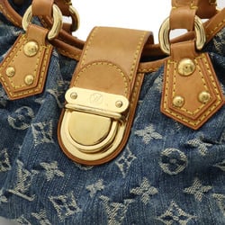 LOUIS VUITTON Louis Vuitton Monogram Denim Pretty Handbag Bag Blue M95020