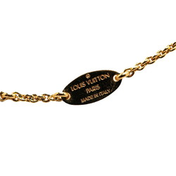 Louis Vuitton Essential V Necklace M61083 Gold Plated Women's LOUIS VUITTON