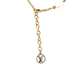 Louis Vuitton Essential V Necklace M61083 Gold Plated Women's LOUIS VUITTON