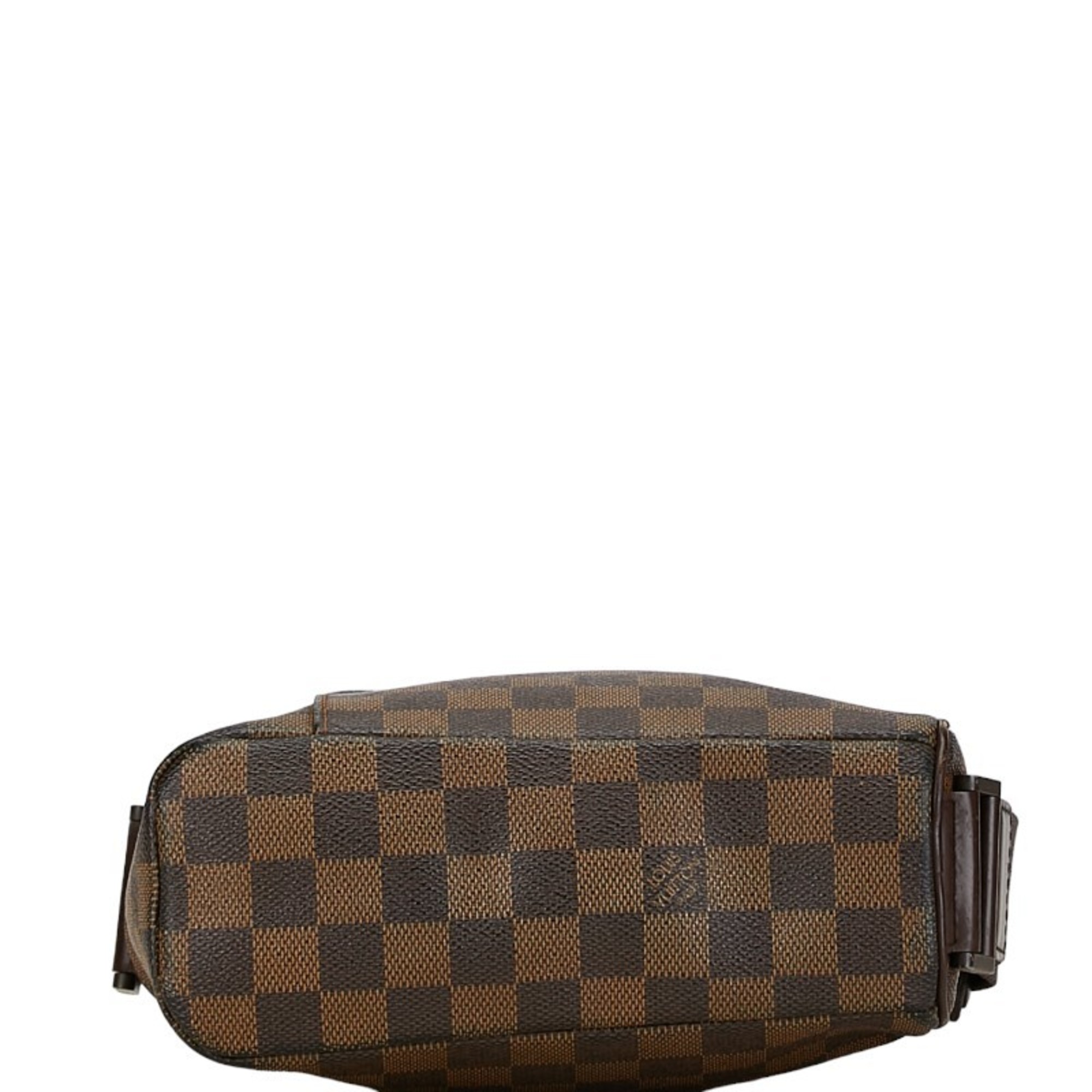 Louis Vuitton Damier Olaf PM Shoulder Bag N41442 Brown PVC Leather Women's LOUIS VUITTON