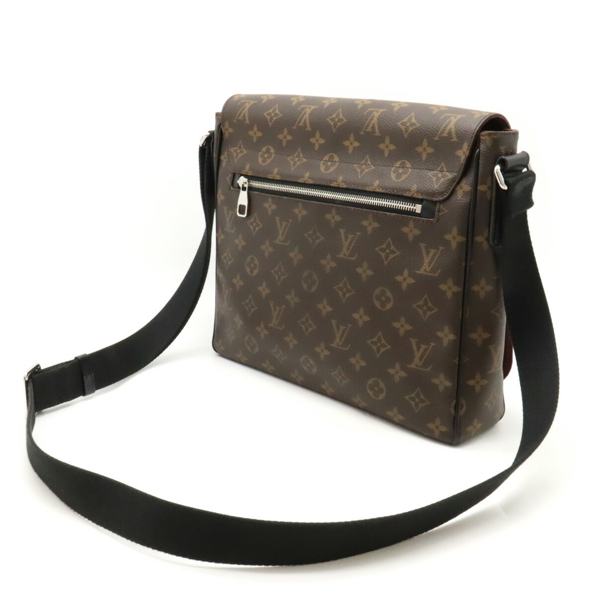 LOUIS VUITTON Louis Vuitton Monogram Macassar District MM Shoulder Bag M40934