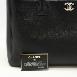 CHANEL Chanel Executive Line Coco Mark Tote Bag Shoulder Black A15206