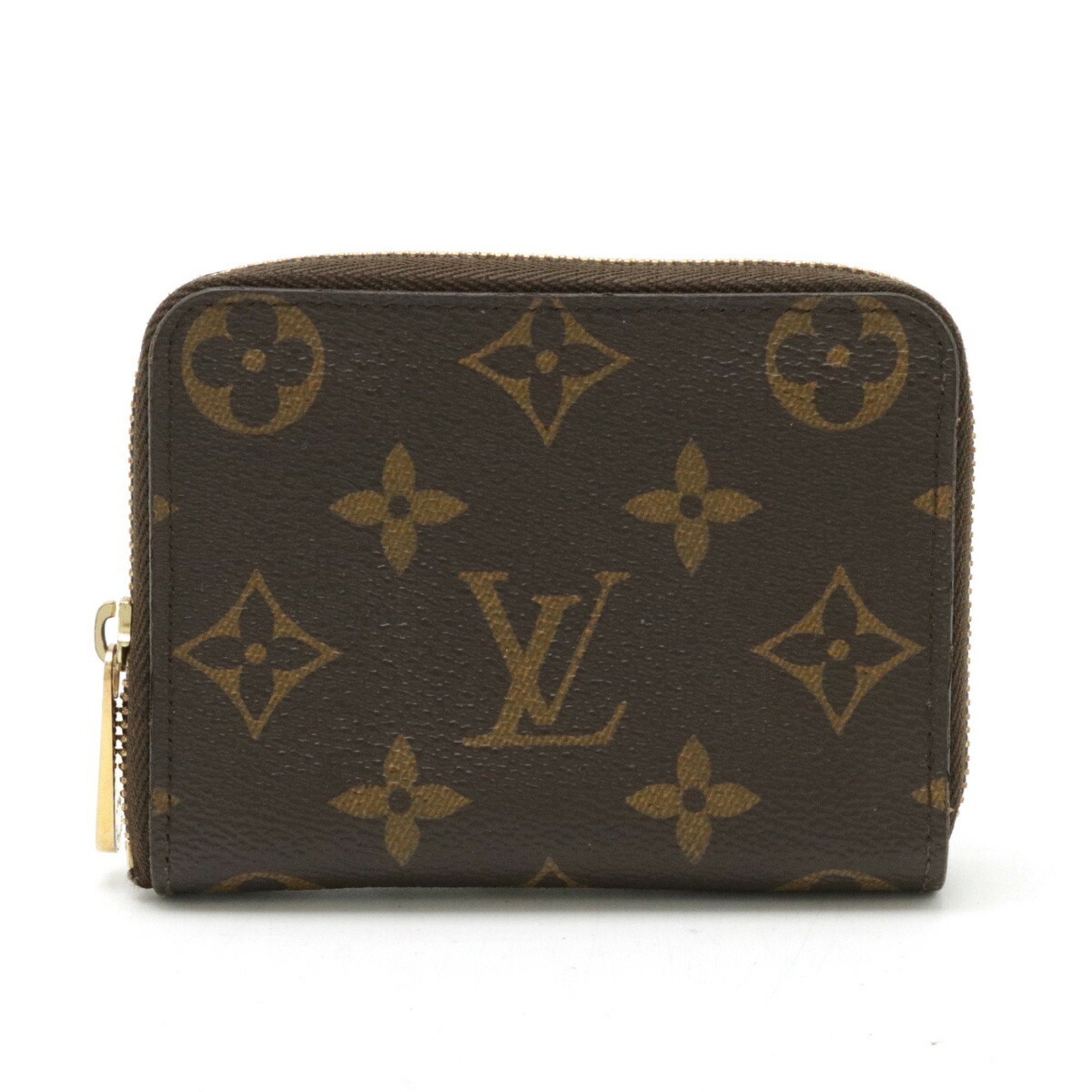 LOUIS VUITTON Louis Vuitton Monogram Zippy Coin Purse Round Case M60067