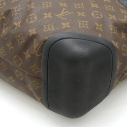 LOUIS VUITTON Louis Vuitton Monogram Waterproof Bag Shoulder Rubber Black M40399