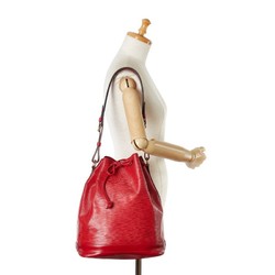 Louis Vuitton Epi Noe Shoulder Bag M44007 Castilian Red Leather Women's LOUIS VUITTON