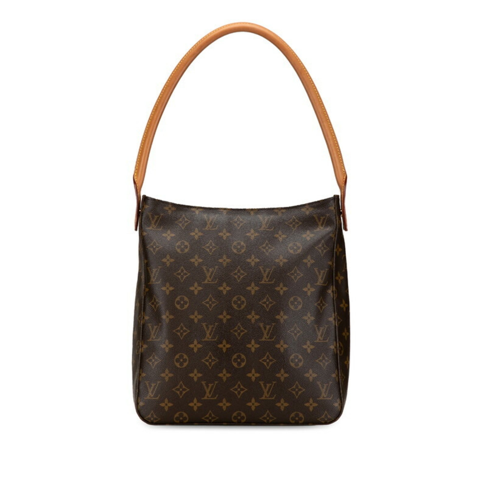 Louis Vuitton Monogram Looping GM Shoulder Bag Handbag M51145 Brown PVC Leather Women's LOUIS VUITTON