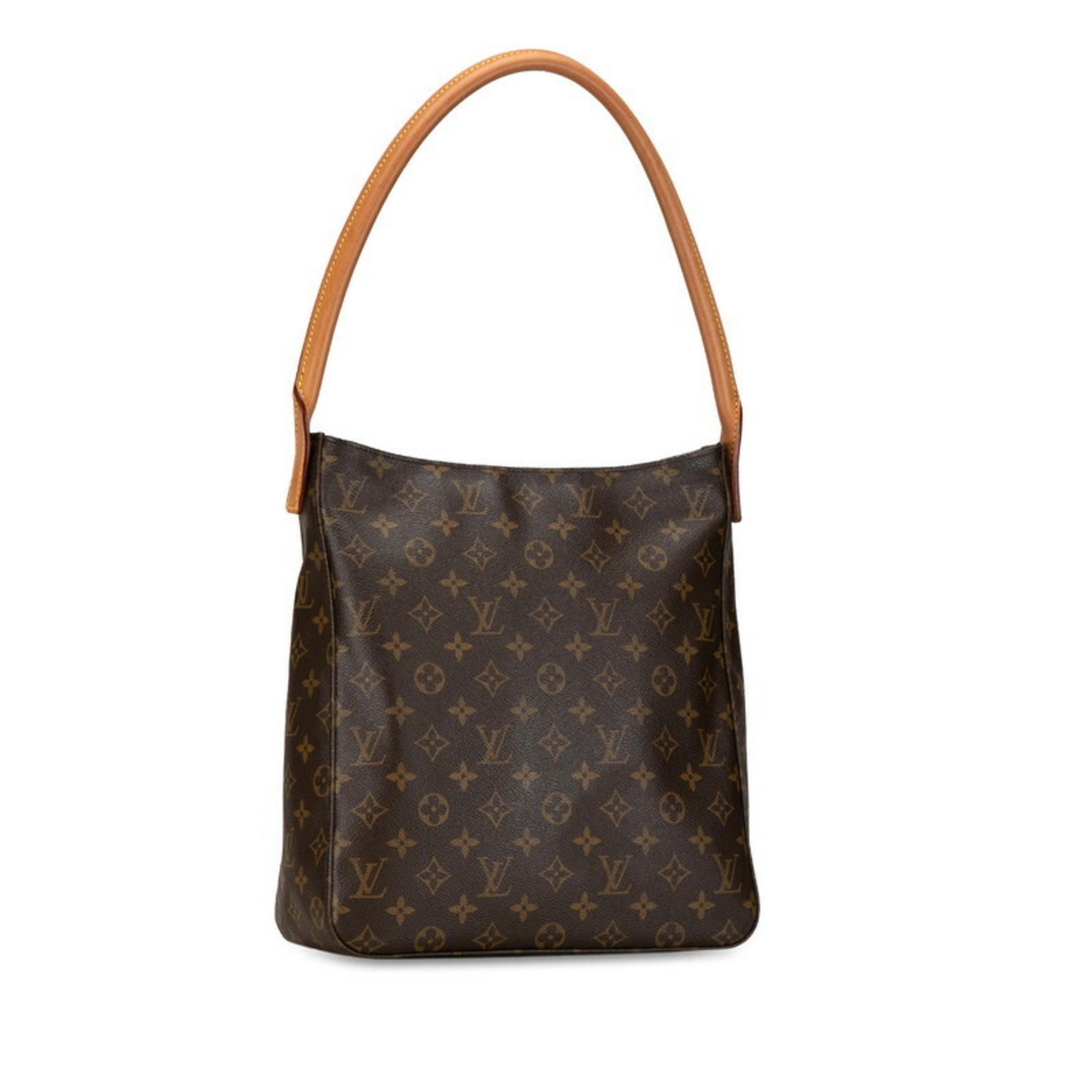 Louis Vuitton Monogram Looping GM Shoulder Bag Handbag M51145 Brown PVC Leather Women's LOUIS VUITTON