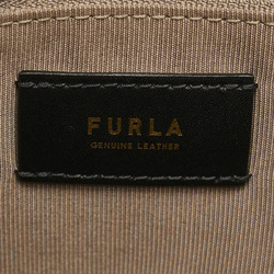 Furla Daphne Tote Bag Handbag Brown Leather Women's