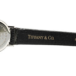 Tiffany Atlas Watch L0640 Quartz Stainless Steel Leather Ladies TIFFANY&Co.