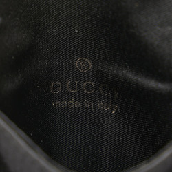 GUCCI handbag black nylon leather ladies