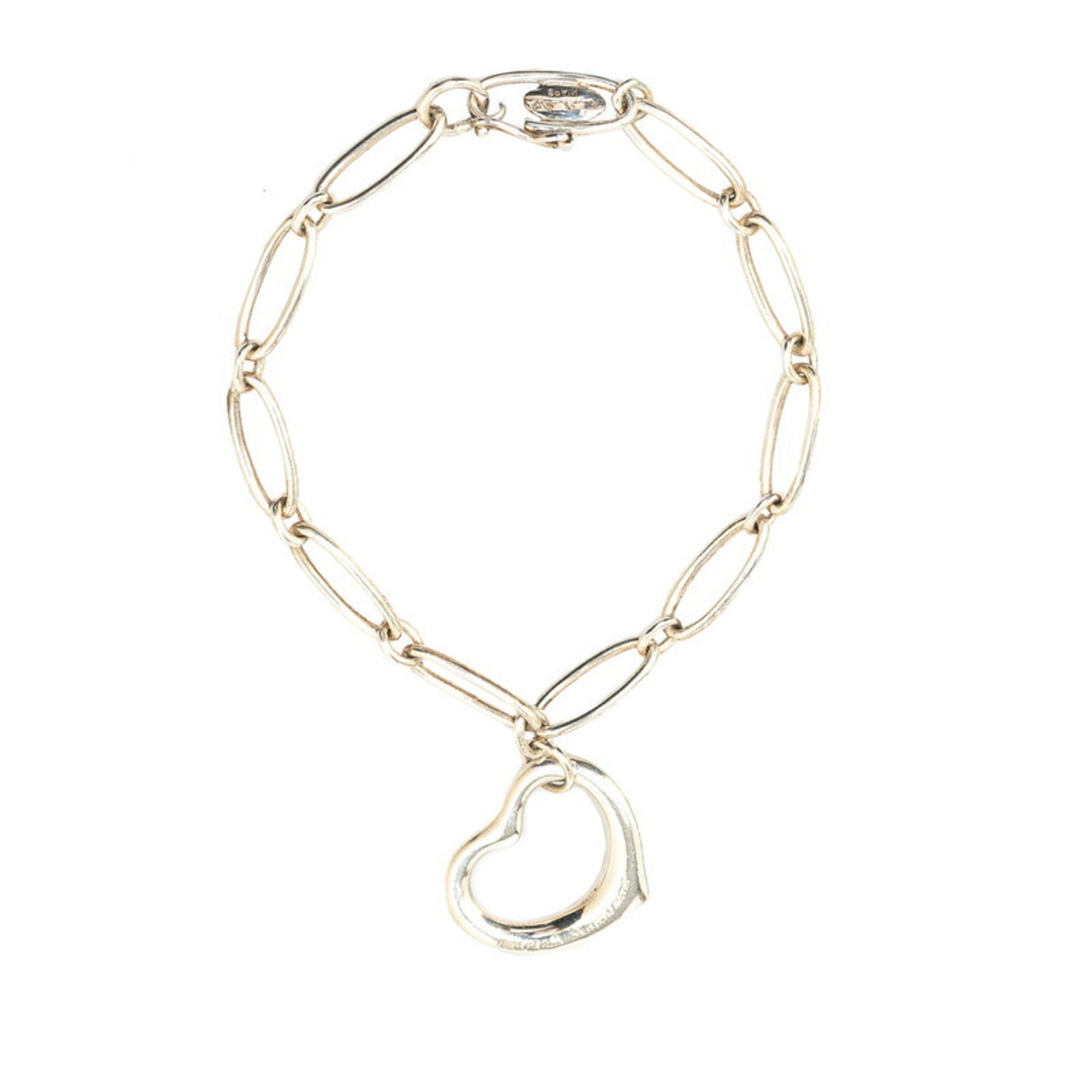 Tiffany Heart Bracelet SV925 Silver Women's TIFFANY&Co.