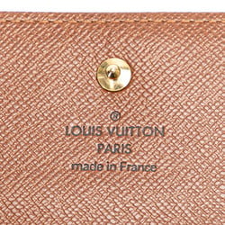 Louis Vuitton Monogram Portefeuille Elise Bi-fold Wallet M61654 Brown PVC Leather Women's LOUIS VUITTON