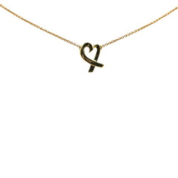 Tiffany Loving Heart Necklace K18YG Yellow Gold Women's TIFFANY&Co.