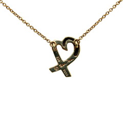 Tiffany Loving Heart Necklace K18YG Yellow Gold Women's TIFFANY&Co.