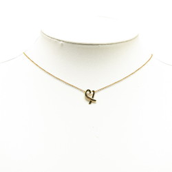 Tiffany Loving Heart Necklace K18YG Yellow Gold Women's TIFFANY&Co.