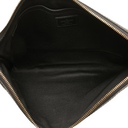 Louis Vuitton Monogram Eclipse Pochette Discovery Clutch Bag M62291 Black PVC Leather Women's LOUIS VUITTON