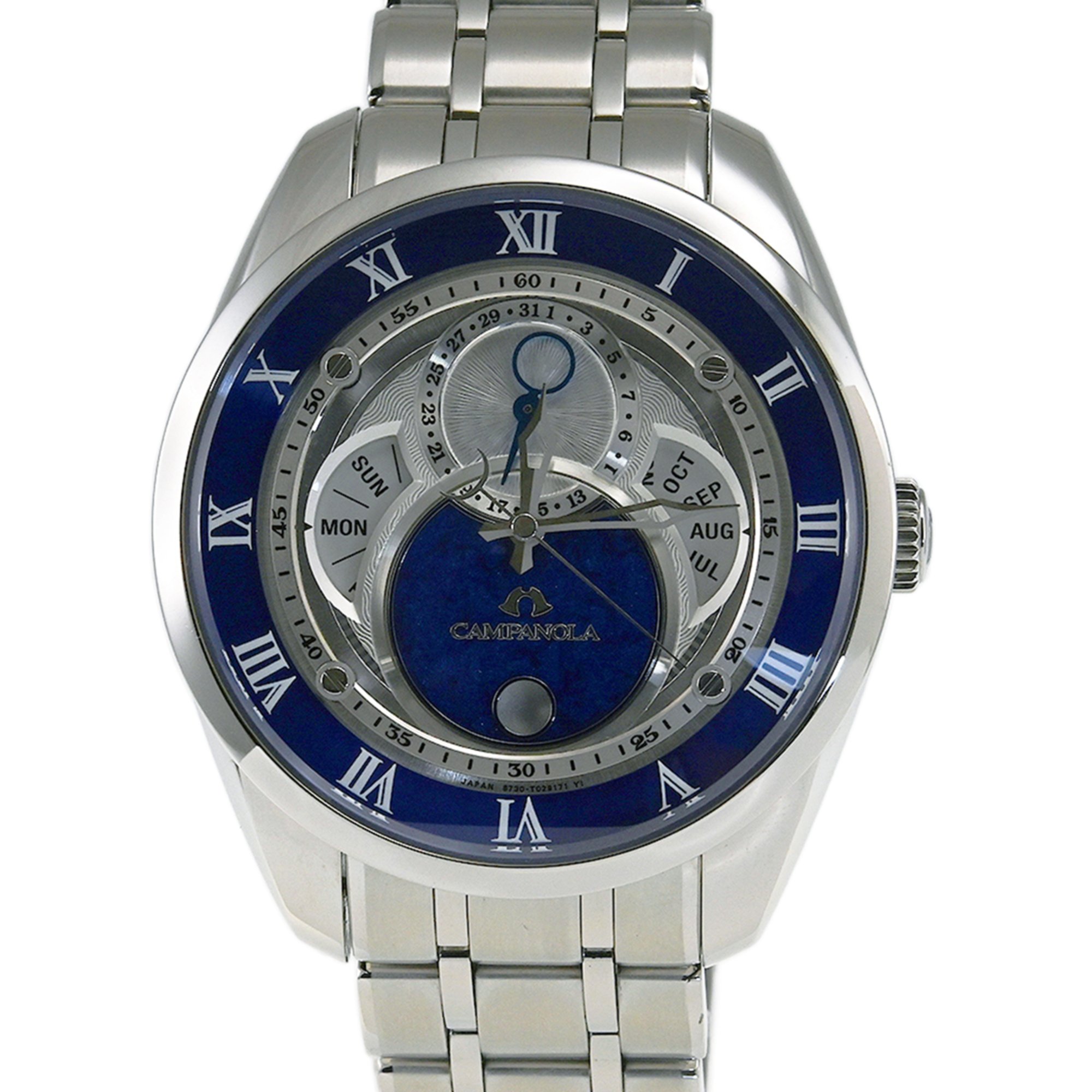 CITIZEN Campanola Navy Blue Konruri Eco Drive Watch BU0020-54A