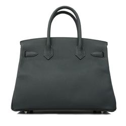 Hermes handbag Birkin 30 W engraved Epsom leather Grimisty for women