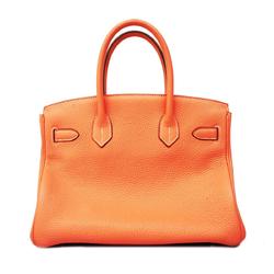 Hermes handbag Birkin 30 □Q stamp Taurillon Clemence Crevette Ladies