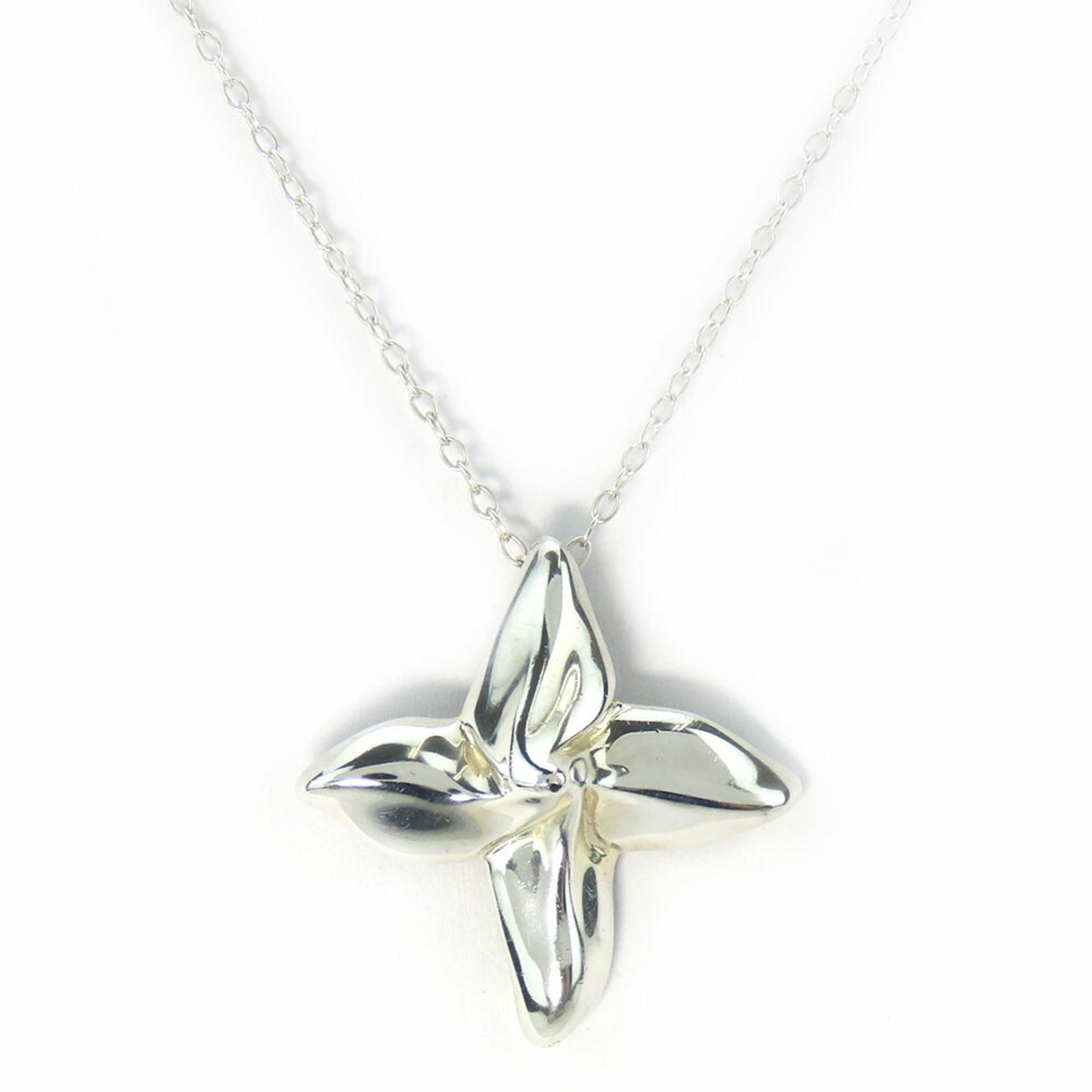 Tiffany Necklace Poinsettia Silver 925 Approx. 3.5g Women's TIFFANY&Co.