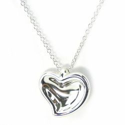 Tiffany Necklace Silver 925 Approx. 4.5g Elsa Peretti Heart Women's TIFFANY&Co.