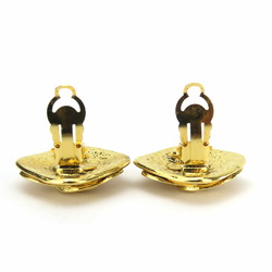 Chanel Earrings Coco Mark Metal Gold Plated Women's CHANEL