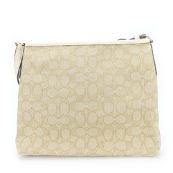 Coach Shoulder Bag F29960 Signature Canvas Leather Beige Ivory Women's COACH