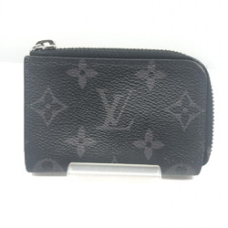 LOUIS VUITTON Monogram Eclipse Portemonnay Jour Black M63536 Wallet