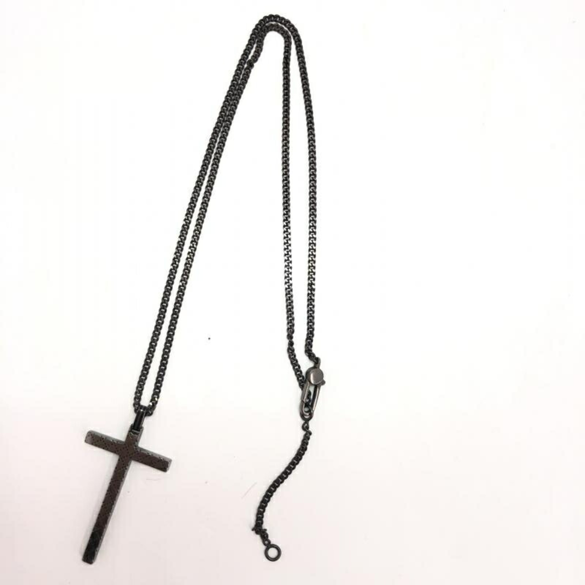 GUCCI Gucci Diamante Cross Necklace Shelly Ag925