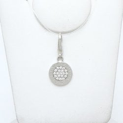 BVLGARI Charm Diamond Pendant Top K18WG White Gold 292223