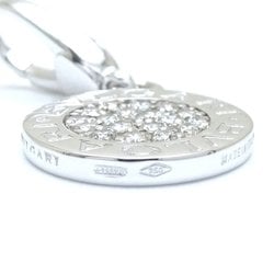 BVLGARI Charm Diamond Pendant Top K18WG White Gold 292223